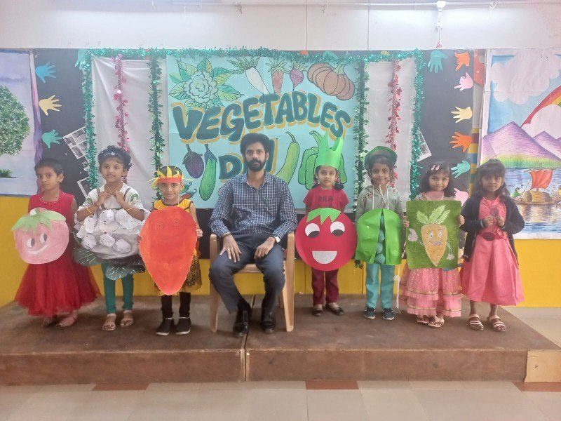 Vegetables Day — Kindergarten at VET School JP Nagar