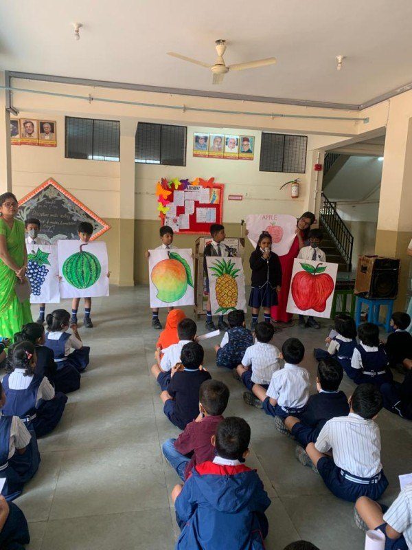Fruits Day Celebration — Grade 1 &amp; 2 at VET School JP Nagar