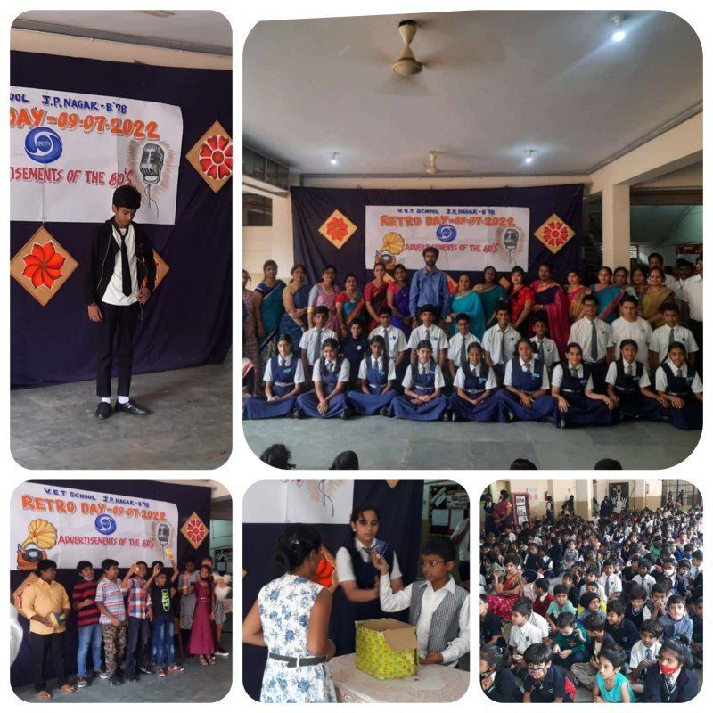 Club Investiture and Retro Day at VET School JP Nagar